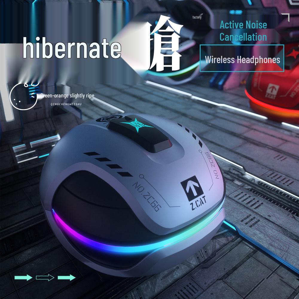 Беспроводные игровые Bluetooth-наушники Devil Cat B5: Низкая задержка, Внутриканальные, Активное шумоподавление (ANC), Высокое качество звука.
