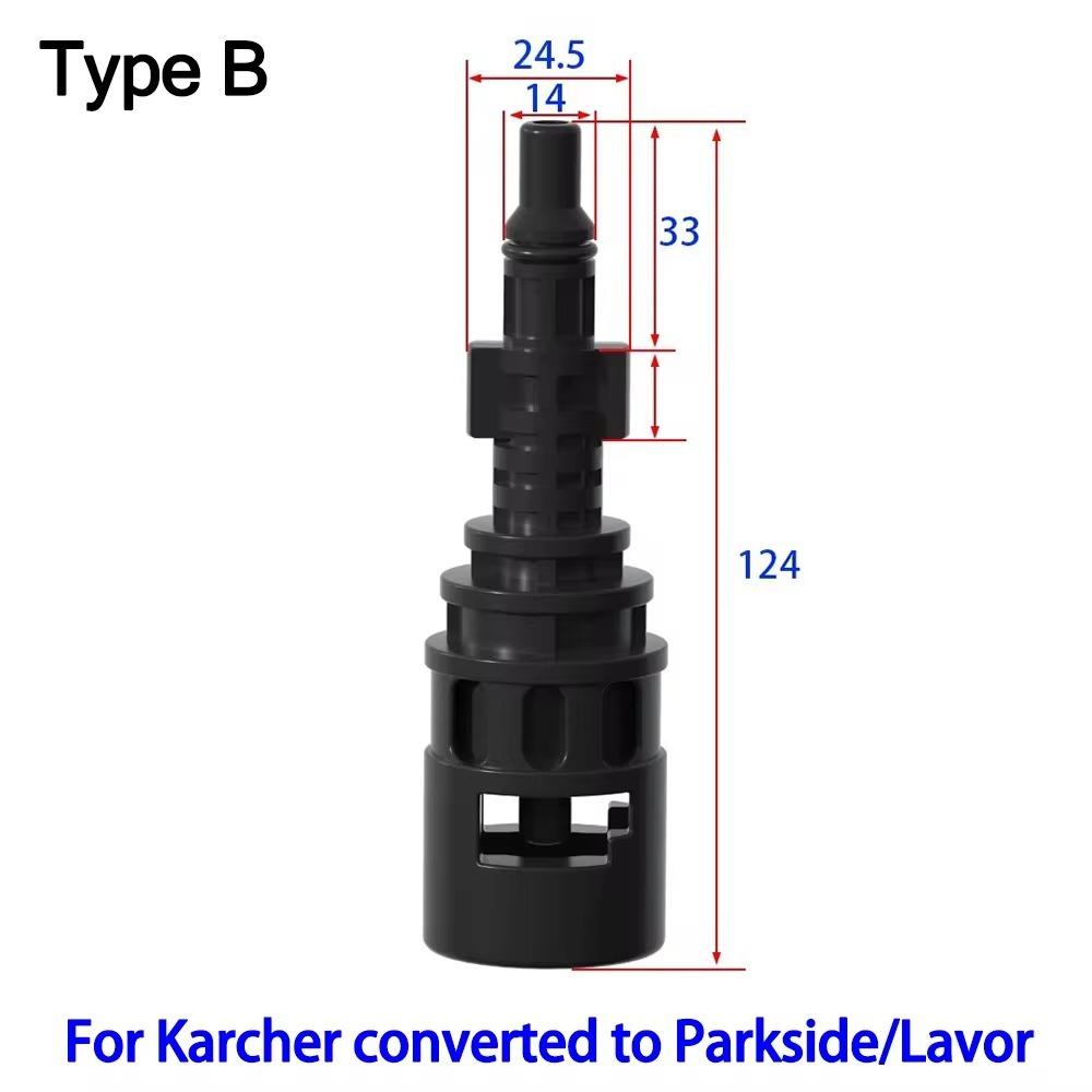 Пластиковый переходник для Karcher между Lavor Адаптер Насадка Для Karcher Между Lavor и Parkside