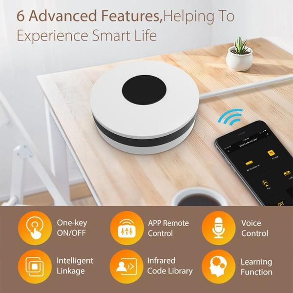 Универсальный Wi-Fi Tuya Smart IR Remote Controller, приложение, дистанционное управление работает с Alexa Google Home, автоматизация умного дома