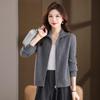 Women's 100% Pure Wool Knit Cardigan