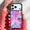 Синий чехол для телефона с тай-дай для iPhone 17 16 15 14 13 Pro Max Задняя крышка для 12 11 Pro Coque