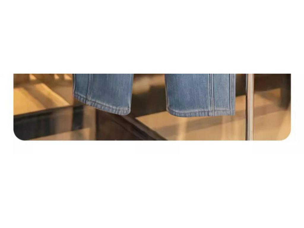 2025 Women's High-Waisted Wide-Leg Denim Pants: Fashionable, Versatile, and Slimming for Spring and Autumn