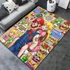 Super Mario Carpet Rug For Living Room Bedroom Home Sofa Decoration Kids Play Nonslip Floor Mat