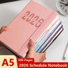 Цветной Планер-Блокнот A5 2026 | 400 Страниц Плотная Бумага Ежедневник | Твердая Обложка Ежедневник для Офиса и Студентов