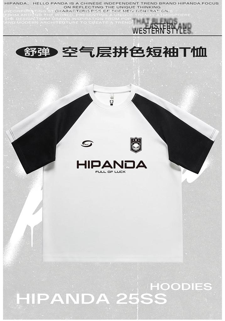 HIPANDA American Sports Style Round Neck T-shirt
