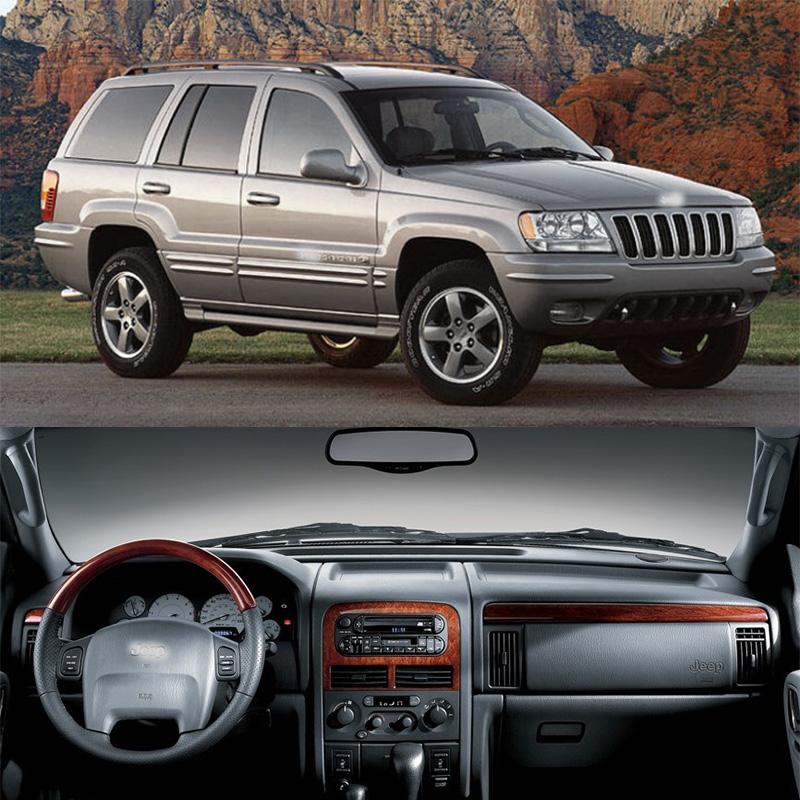 Для Jeep WJ Grand Cherokee II 1999-2005 гг. Dashmat, крышка приборной панели, солнцезащитная накладка, украшения