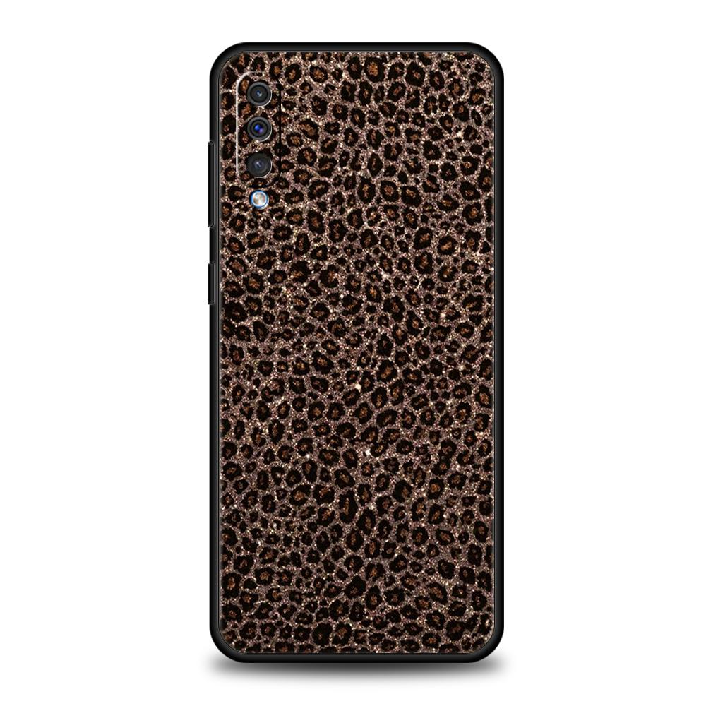 Модный чехол с принтом тигра и леопарда для Samsung A56 A36 A26 A24 A16 A14 A12 A32 A50 A70 A22 A40 A34 A54 A42 A52 A04s A06 5G