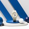 Casio Мужские кварцевые часы с аналоговым дисплеем, ударопрочные, водонепроницаемые 200 м, из смолы GMA-P2100BA-7A
