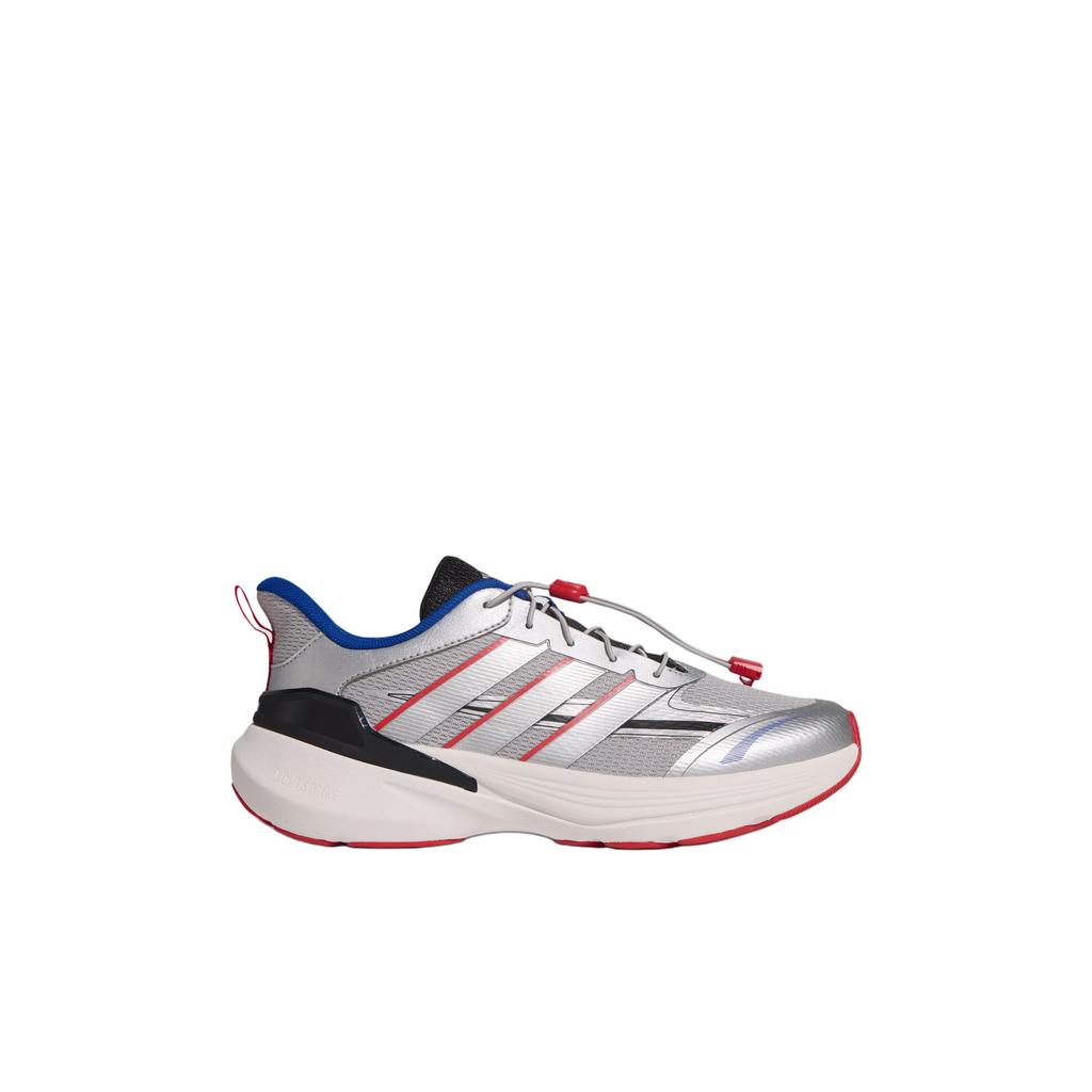 adidas Lightdart Lt Новогодняя версия Удобная посадка Нескользящие Износостойкие Амортизирующие Низкие Кроссовки для бега Детские кроссовки Светло-серый KI5068