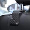 Крючок на подголовник автомобильного сиденья Держатель для мобильного телефона из углеродного волокна Универсальный держатель для автомобиля Сумка Кошелек Пальто Аксессуары для интерьера автомобиля
