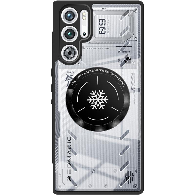 Серия IMAK UX-9A для ZTE nubia Red Magic 9 Pro 5G/9 Pro+ 5G/9S Pro 5G/9S Pro+ 5G Прозрачный чехол Теплоотвод PC+TPU Чехол для телефона