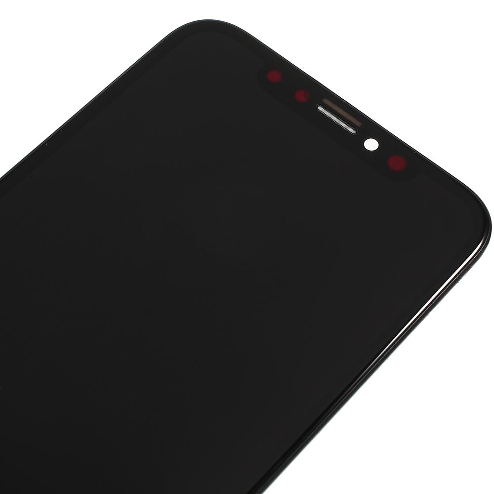 ЖК-экран и сборка дигитайзера (GX-OLED Качество изготовления/Жесткий экран) (без логотипа) для iPhone X