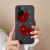 For Huawei P60 Pro Art Phone Case Cute Design Soft Liquid Silicone Back Cover For HuaweiP60 P 60 Anti Drop Durable Bumper Funda