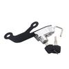 Helmet Lock For KAWASAKI Z650 NINJA 650 2017-2023 Z 650 Z-650 Motorcycle Accessories Rear Passenger Footrest Bracket Anti-theft