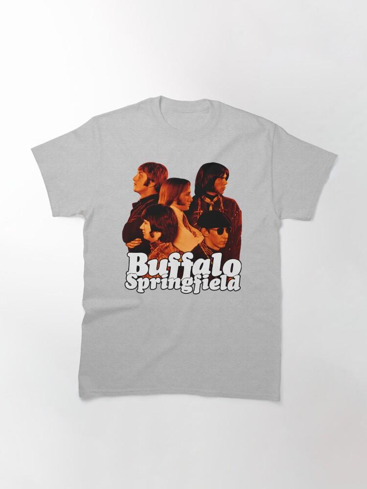Buffalo springfield Rock Band Red Glow Classic T-Shirt