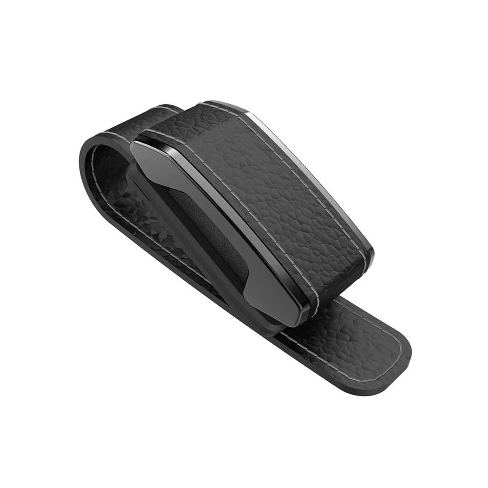 EXEA EC-239 Car Accessories Sunglasses Holder Leather Look