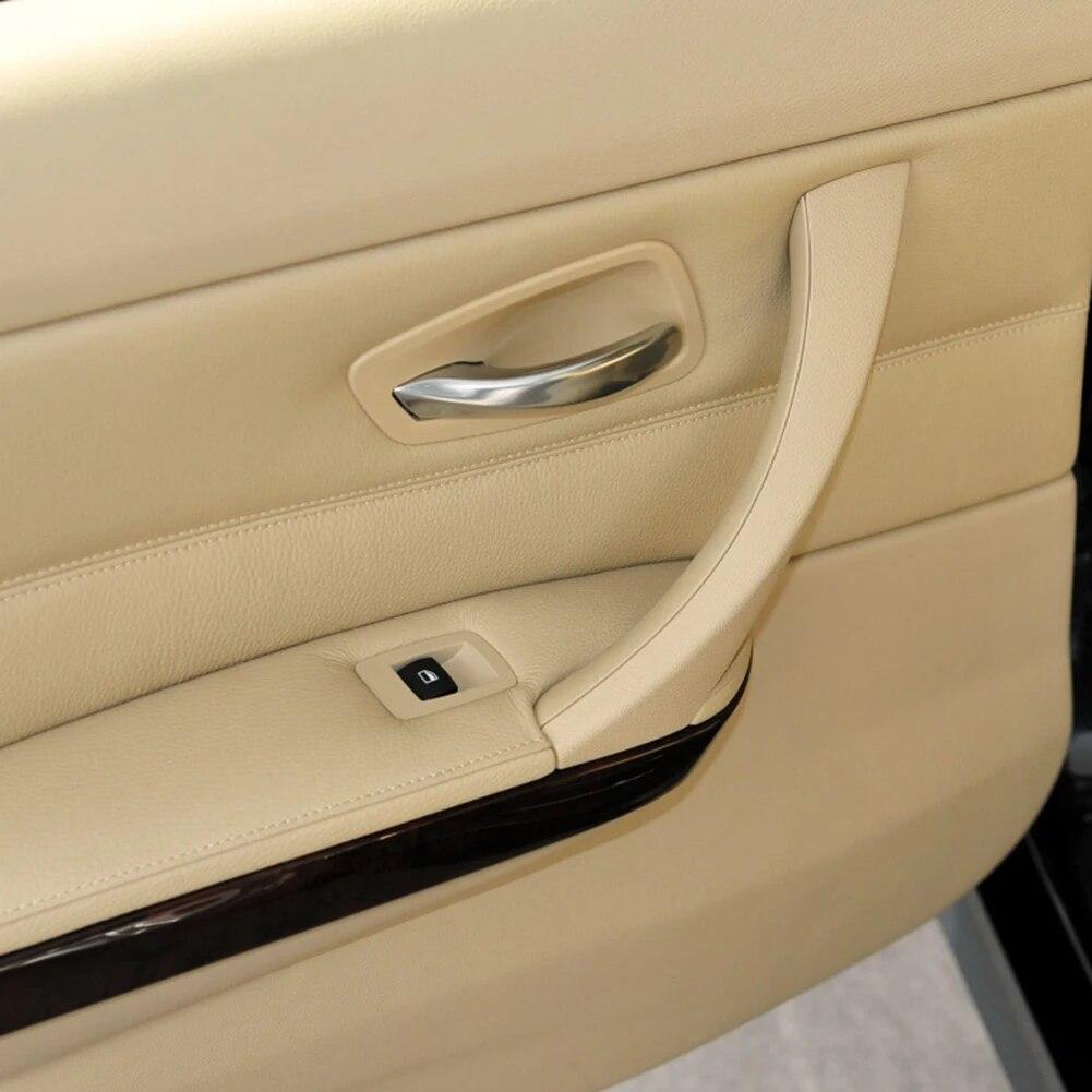 Interior Door Panel Pull Trim Cover Easy Installation Left Interior Door Handles for BMW E90 E91 316318/320/325/328/330/335
