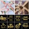 5 Pcs Bridal Tattoo Stickers Bachelorette Party Stickers