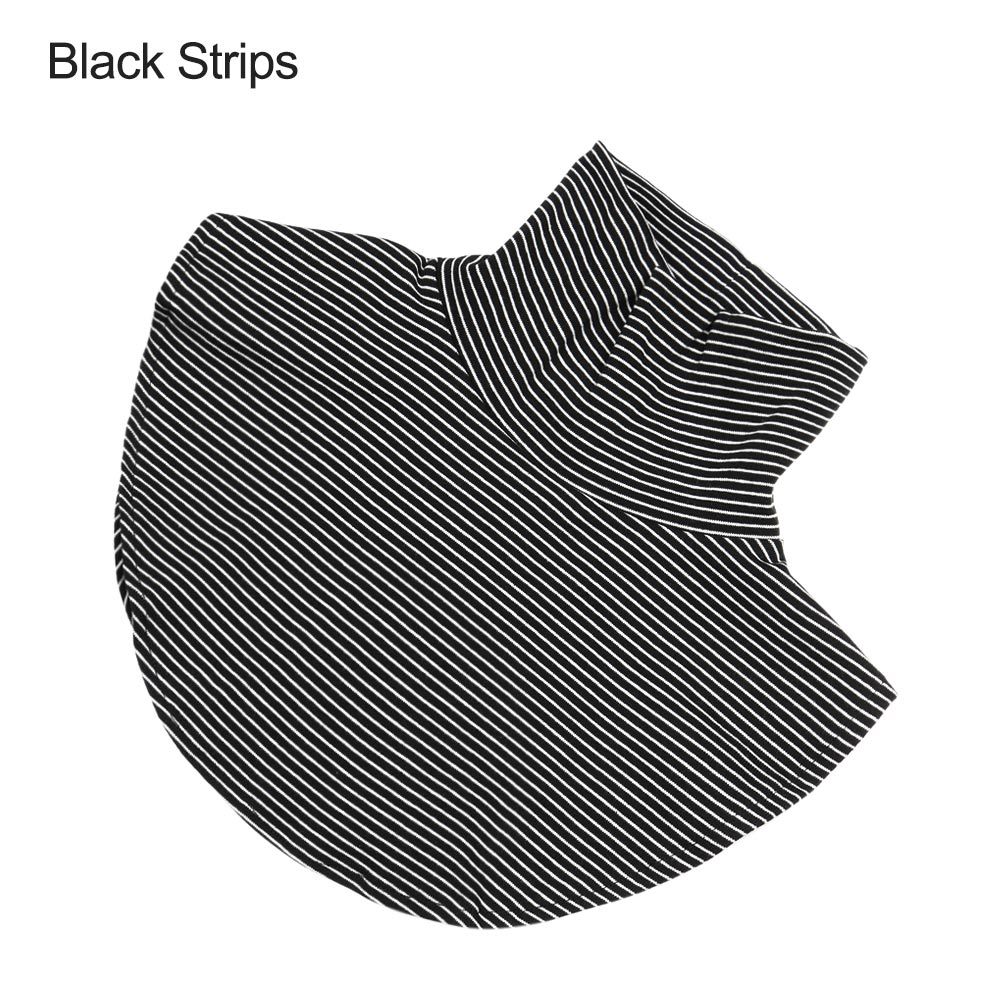 Женский съемный ветрозащитный вязаный гольф теплый фальшивый воротник шарф