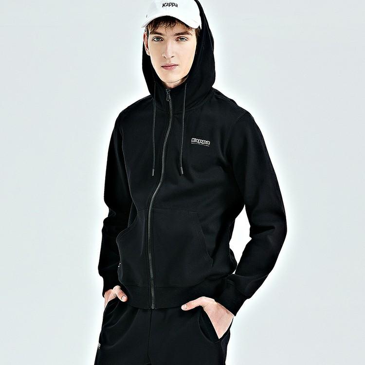 Kappa Sweatshirts Men's Hooded Moderate Cardigan K0D12MK01