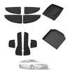 Honda Civic FL5 Type R Silicone Protective Pads for the Center Console Storage Armrest Box Storage Upper Door Groove and Lower Door Groove These Pads