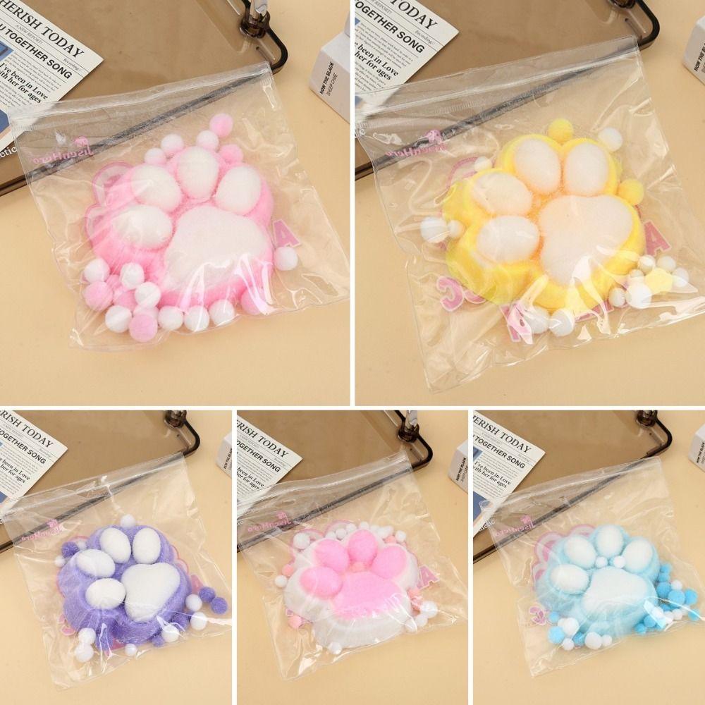 Супер большая игрушка для сдавливания кошачьей лапы, разминающая игрушка для сдавливания кошачьей лапы, мультяшная игрушка для детей, сложная кукла