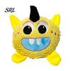 Plush Toys for Small Medium Pets Cute Monsters Squeaky Pet Toy, Dog Molar Chew Resistant Interactive Self Play Anxiety Relief Toy Dogs Cats