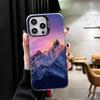 Ландшафт Горных Вершин Ударопрочный Чехол для Телефона для iPhone 17 Air 16 16E 15 Pro Max 14 Plus 13 Mini 12 Задняя Крышка Противоударный Funda