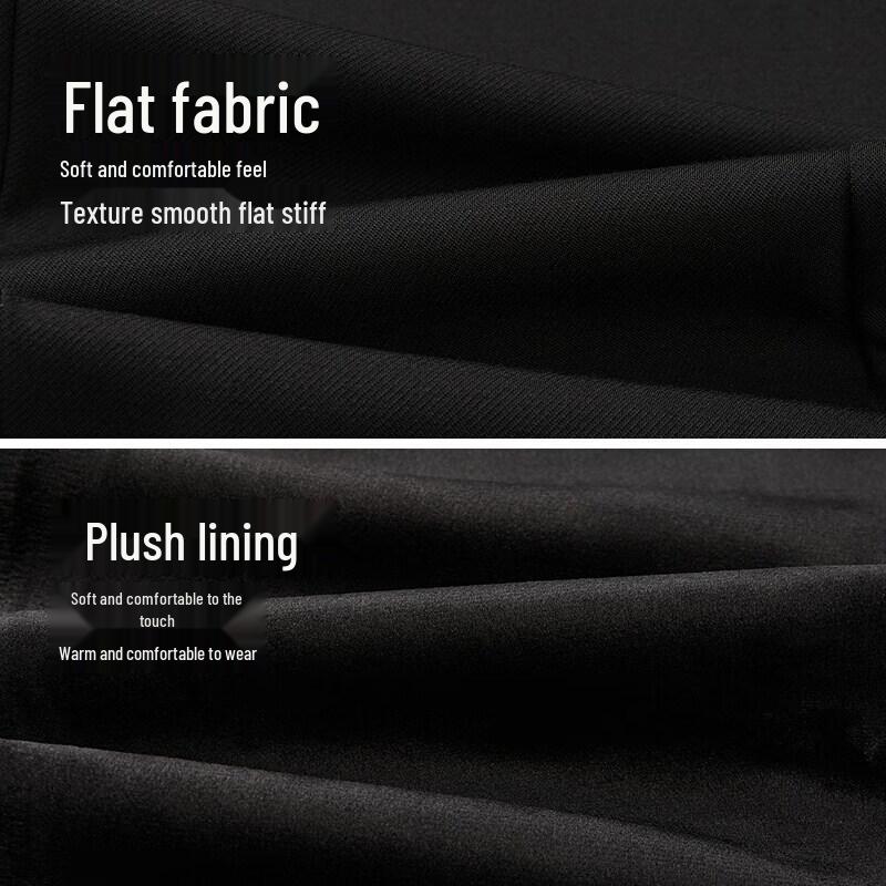 HLA Men's Fleece-Lined Winter Casual Pants