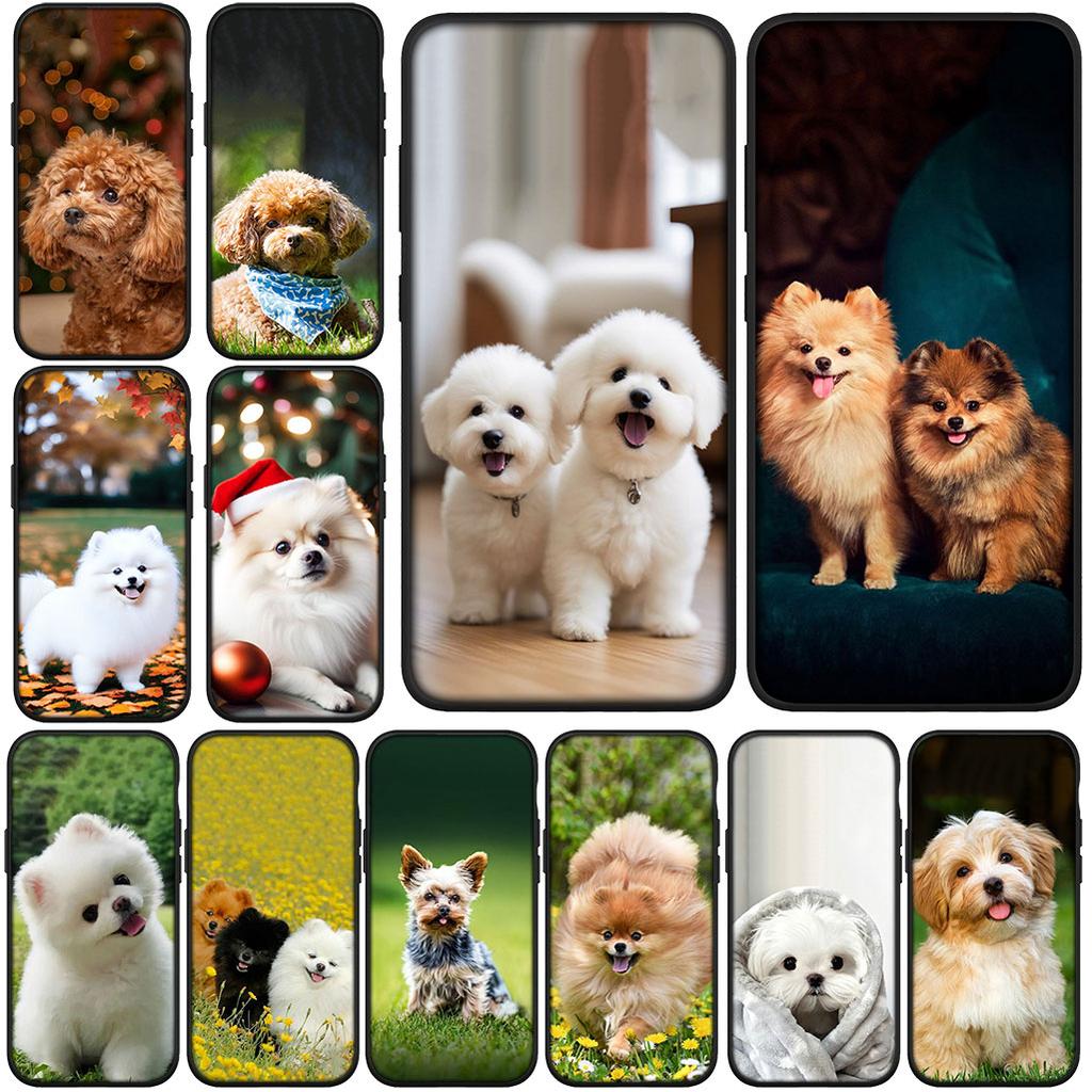 Bichon Frise Poodle Dog for Motorola Moto G86 G57 G67 G24 G15 G54 Power G13 G14 G34 G35 G45 G60 G53 G55 G64 G75 G72 Phone Case