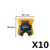 MOC Конструктор Средневековый Рыцарь Солдат Фигурки Оружие Аксессуары Меч Копье Плащ Жилет Шлем Доспехи Подарки Игрушка Мини Кирпичики