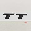 3D ABS TT Logo Badge Sticker Rear Side Fender Trunk Emblem Decal