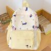 Daypack Students School Bag Casual Large Capacity Backpack Nylon Dachshund Backpack  Sport