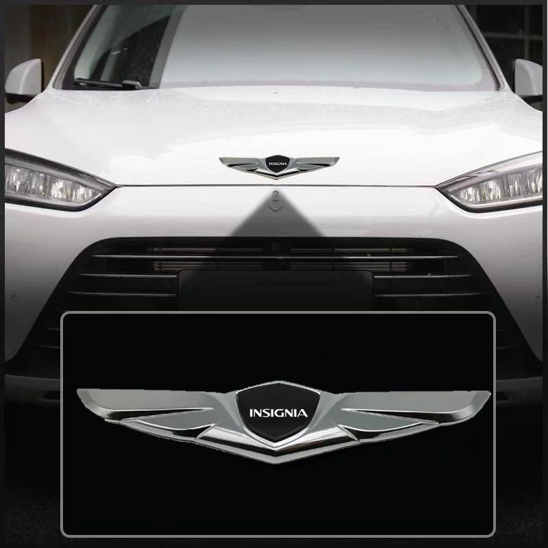 BBFE3 Car modification car stickers 3D metal badge hood decal high-end decorative stickers for OPEL Insignia WITH Logo car Accessories