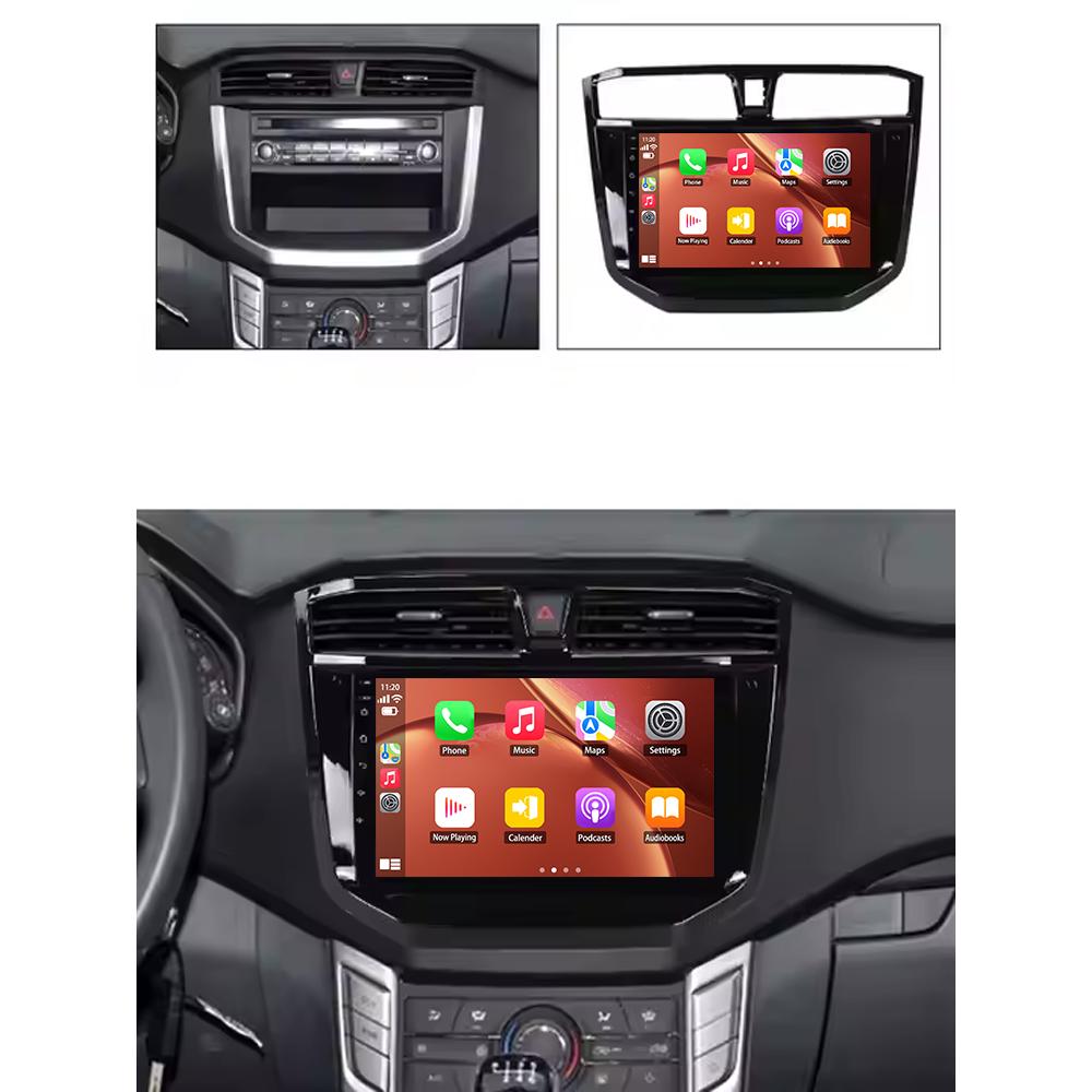 Android Car Radio For MAXUS T60 T70 Pickup 2017 - 2021 Мультимедийный Bluetooth-плеер Навигация GPS 4G Carplay Autoradio