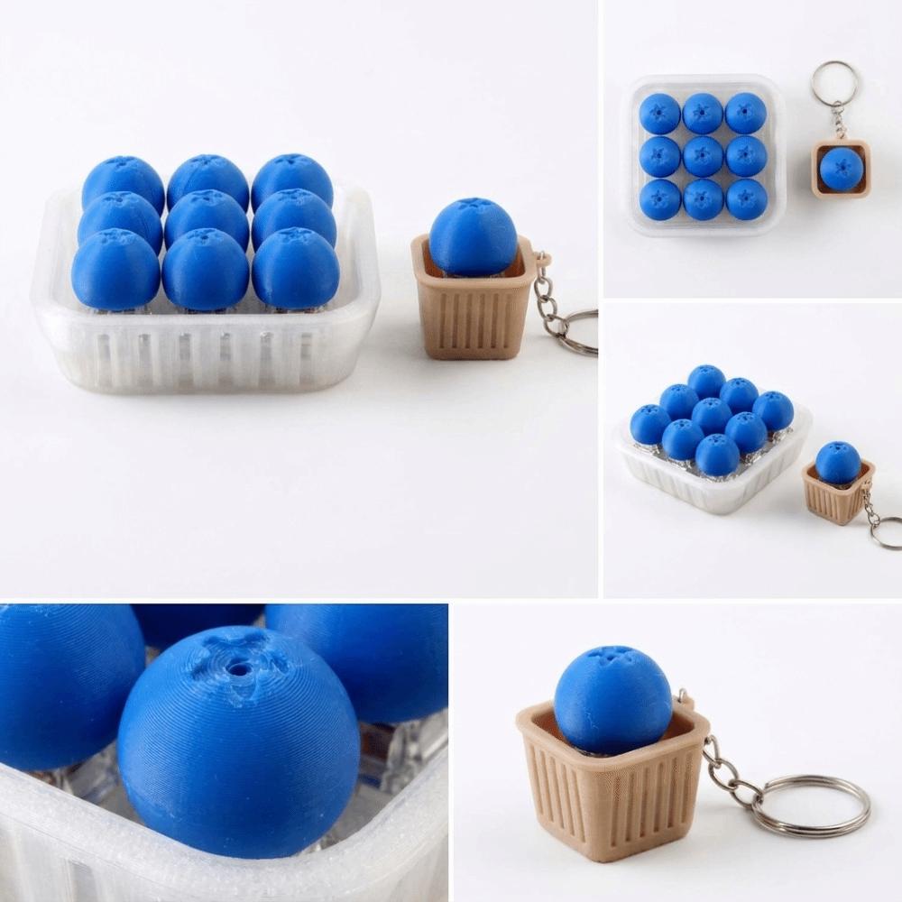 Handmade Stress Relief Toy 3D Printed Sensory Toy Portable Toy Bag Pendant  Holiday Gifting