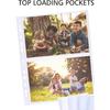 50 Pack Photo Sleeves Holds 200 5"x7" Photos, Clear Photo Page Protector for 3 Ring Binder, Double-Sided Photo Album Refill Pages Photo Pockets Photo