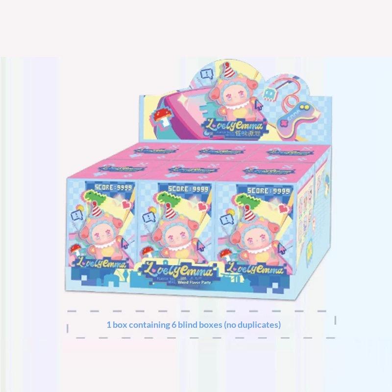 Genuine Lovely Emma Weird Party Series Plush Blind Box Trendy Toy Doll Room Decor Collectible Ornament Girl Surprise Gift
