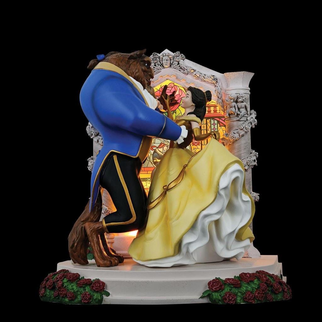 Enesco Disney Showcase Beauty and the Beast Light Up 6010730