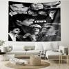 Two Men In Suits Damon Tapestry, Unique Design Tapestry, Wall Decor for Bedroom,Livingroom, Playroom,Heartwarming Fan Holiday Gifts