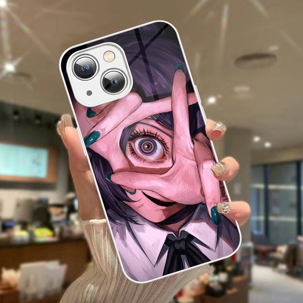 Аниме-экшен Человек-бензопила Арка Резе Закаленное стекло Для Iphone 14 13 12 11 Pro Mini XS MAX 14Plus X XS XR Чехол
