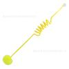 Funny Fluffy Cat Stick Spring Rope Ball Plush Retractable Interactive Teaser Hanging Training Cats Supplies Pet Toy