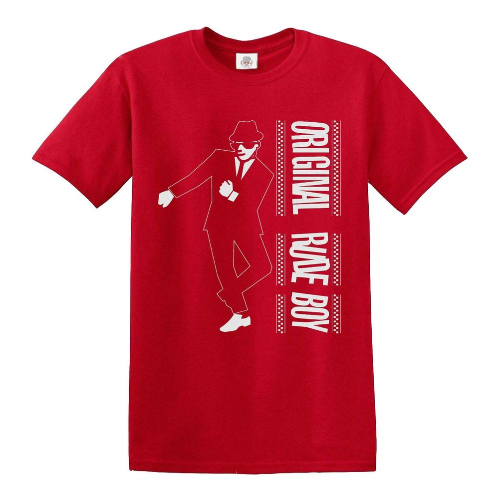 Original rude boy tshirt 2 tone the specials original 2 tone records top tee