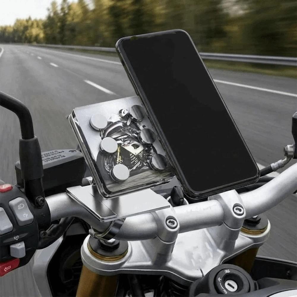 Anti-shock Structure Magnetic Phone Holder Strong Magnetic Anti-shock Phone Holder Outdoor Riding