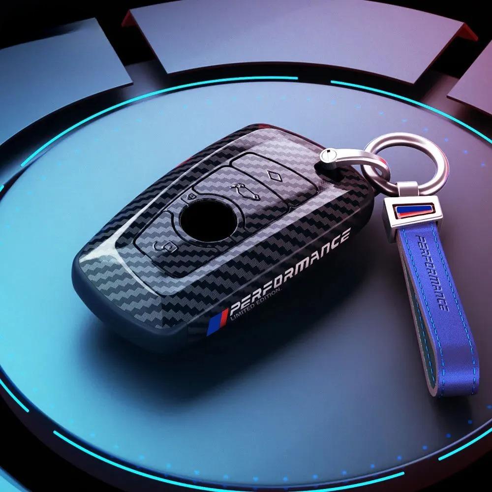ABS Carbon Fiber Car Key Cover Case for Bmw F20 F30 F31 F34 F10 F11 F25 I3 M3 M4 F15 F16 3 5 Series GT Car-Styling Accessories