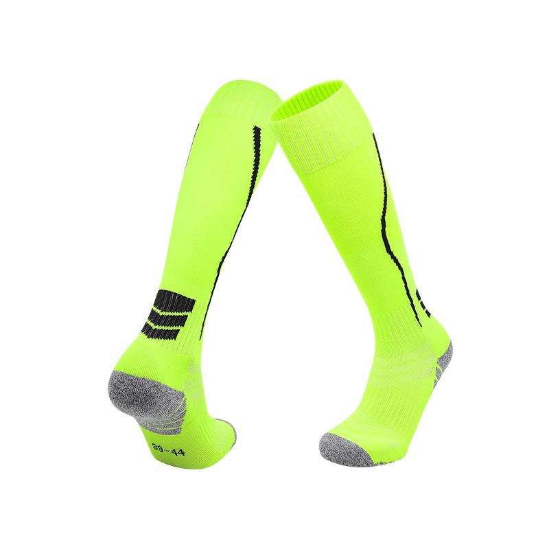 Summer Breathable And Wear-Resistant Professional Football Socks Men'S Non-Slip Towel Bottom Sweat-Absorbing Stockings Training Socks