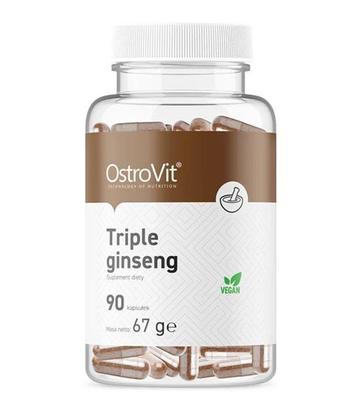 OstroVit Triple Ginseng VEGE, 90 капсул