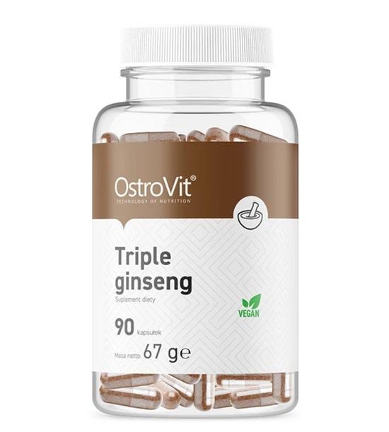 OstroVit Triple Ginseng VEGE, 90 капсул