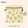 Lock Closure Bread Storage Bag Linen Cotton Beeswax Coated Bags New Sourdough Bread Bag  for Baking