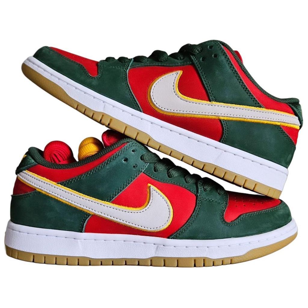 Nike SB Dunk Low PRM "Seattle Supersonics" Обувь для скейтборда FZ1287-300